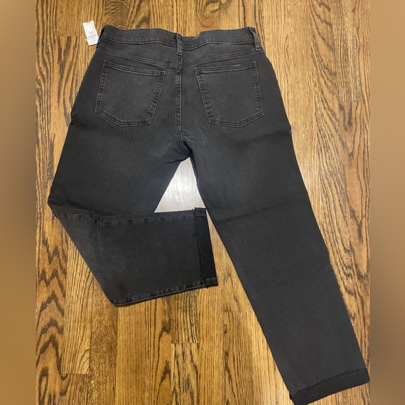 👖Gap Denim NWT - Girlfriend Mid Rise Black Jeans Size 28 / 6 Short - Picture 6 of 6
